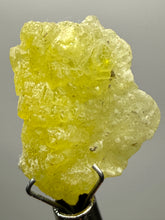 Load image into Gallery viewer, Vibrant Yellow Brucite Thumbnail Mineral Specimen | Collector Crystal from Killa Saifullah District in Balochistan Province, Pakistan