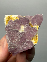 Load image into Gallery viewer, Etched Botryoidal Lavender Fluorite on Quartz Matrix Collector Mineral Specimen — Hunan, China