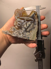 Load image into Gallery viewer, 4.5” Polished Native Copper in Chrysocolla and Botryoidal Chalcedony — Display Specimen (Indonesia)