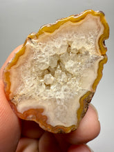 Load image into Gallery viewer, Polished Malawi Agate Half – High-Grade African Banded Agate Display Specimen