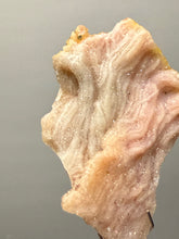 Load image into Gallery viewer, “Goblin Chalcedony” Pink and Red Druzy Botryoidal Stalactites — Tichka Massif, High Atlas, Morocco