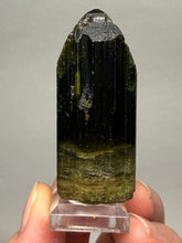 Load image into Gallery viewer, Naturally Faceted Green Tourmaline Crystal Specimen | Ocean View Mine, Pala, California, USA