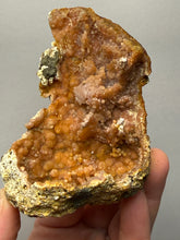 Load image into Gallery viewer, “Goblin Chalcedony” Pink & Orange Druzy Botryoidal Stalactites — Tichka Massif, High Atlas, Morocco