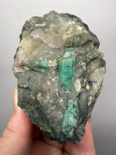 Load image into Gallery viewer, Emerald Variety Green Beryl on Matrix | Northern Bahia, Brazil | Collector Mineral Display Specimen