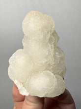 Load image into Gallery viewer, High-Grade “Dream Cloud” Druzy Chalcedony Stalactite — Maharashtra, India (Collector Display Specimen)