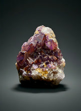 Load image into Gallery viewer, Premium Hematite-Phantom Deep Magenta Ametrine Cluster | Deccan Traps, India | Collector Mineral Specimen
