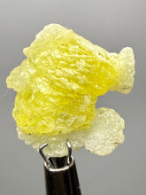 Load image into Gallery viewer, Vibrant Yellow Brucite Thumbnail Mineral Specimen | Collector Crystal from Killa Saifullah District in Balochistan Province, Pakistan
