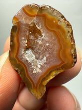 Load image into Gallery viewer, Polished Malawi Agate Half – High-Grade African Banded Agate Display Specimen