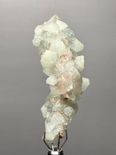 Load image into Gallery viewer, High-Grade Mint Apophyllite on Red Heulandite Stalactite (Deccan Traps, India)