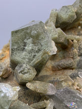 Load image into Gallery viewer, Chlorite-Included Quartz Cluster (Green Phantom Quartz) – Pakistan Mineral Specimen
