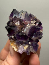 Load image into Gallery viewer, Premium Hematite-Phantom Deep Magenta Ametrine Cluster | Deccan Traps, India | Collector Mineral Specimen