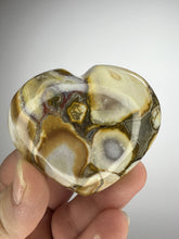 Load image into Gallery viewer, Cobra Jasper Puff Heart from India • High Grade