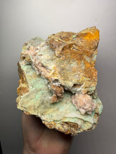 Load image into Gallery viewer, 7” Druzy Mint Green Smithsonite Cluster — Indonesia | Collector Mineral Specimen