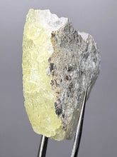 Load image into Gallery viewer, Vibrant Yellow Brucite Thumbnail Mineral Specimen | Collector Crystal from Killa Saifullah District in Balochistan Province, Pakistan