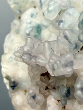 Load image into Gallery viewer, Blue-Green Chrysocolla in Botryoidal Chalcedony Cabinet Specimen | Indonesia