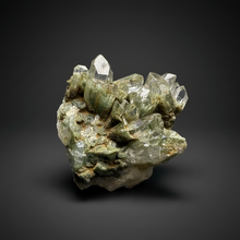 Load image into Gallery viewer, Chlorite-Included Quartz Cluster (Green Phantom Quartz) | Pakistan Mineral Specimen