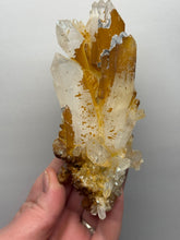 Load image into Gallery viewer, Golden Iron-Stained Himalayan Quartz Cluster | Pakistan | Collector Display Specimen