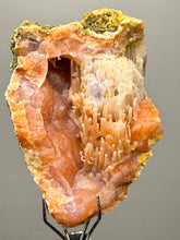 Load image into Gallery viewer, “Goblin Chalcedony” Pink & Orange Druzy Botryoidal Stalactites— Tichka Massif, High Atlas, Morocco