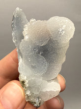 Load image into Gallery viewer, Druzy Chalcedony Stalactites with Druzy Clear Apophyllite | Maharashtra, India