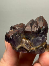 Load image into Gallery viewer, Premium Hematite-Phantom Deep Magenta Ametrine Cluster | Deccan Traps, India | Collector Mineral Specimen