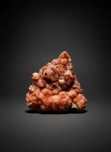 Load image into Gallery viewer, LARGE Rare Red Druzy Apophyllite with Red Stilbite Cluster | India | Collector Mineral Specimen