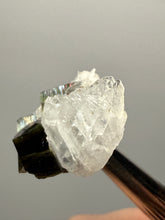 Load image into Gallery viewer, Blue Cap Dark Green Stak Nala Tourmaline and Cleavelandite – Haramosh Mountains, Pakistan | Thumbnail Specimen