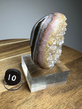 Load image into Gallery viewer, Amethyst and Citrine Druzy Quartz from Uruguay