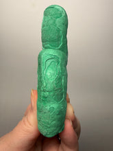 Load image into Gallery viewer, 3.7” Druzy Malachite & Stalactite — Botryoidal Cave Formation | DR Congo | Collector Mineral Specimen