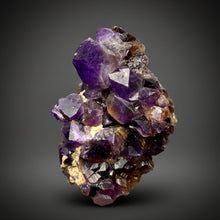 Load image into Gallery viewer, Premium Hematite-Phantom Deep Magenta Ametrine Cluster | Deccan Traps, India | Collector Mineral Specimen