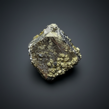 Load image into Gallery viewer, 3” New Find: Huanzala Mine Peru Sphalerite + Chalcopyrite + Apatite + Calcite + Quartz | Collector Display Specimen