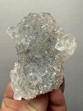 Load image into Gallery viewer, Druzy Chalcedony Stalactites with Druzy Clear Apophyllite | Maharashtra, India