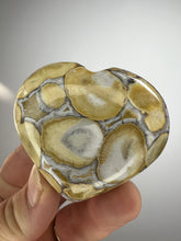Load image into Gallery viewer, Cobra Jasper Puff Heart from India • High Grade