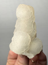 Load image into Gallery viewer, High-Grade “Dream Cloud” Druzy Chalcedony Stalactite — Maharashtra, India (Collector Display Specimen)