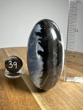 Load image into Gallery viewer, Lingam - Blue Opal with Chalcedony from India