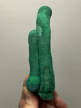 Load image into Gallery viewer, 4.9” High-Grade Malachite Stalactite “Cave” Formation | DR Congo | Mineral Collector Specimen