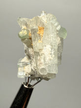 Load image into Gallery viewer, Light Mint Green Tourmaline on Matrix– Pegmatite Mineral Specimen from Pakistan