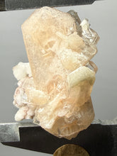 Load image into Gallery viewer, High-Grade Pink Stilbite + Apophyllite + Red Heulandite Zeolite | Indian Collector Mineral Specimen