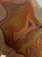 Load image into Gallery viewer, Moroccan Red and Orange Banded Agate Sahara | High Atlas | Polished