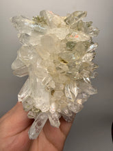 Load image into Gallery viewer, Chlorite-Included Quartz Cluster (Green Phantom Quartz) – Pakistan Mineral Specimen