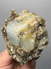 Load image into Gallery viewer, Premium Aquamarine with Mica on Matrix
Collector Mineral Specimen – Nagar Valley, Pakistan