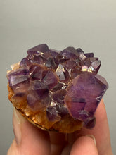 Load image into Gallery viewer, Premium Hematite-Phantom Deep Magenta Ametrine Cluster | Deccan Traps, India | Collector Mineral Specimen