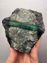 Load image into Gallery viewer, Emerald Variety Green Beryl on Matrix | Northern Bahia, Brazil | Collector Mineral Display Specimen