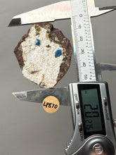Load image into Gallery viewer, Rare Electric Blue Pentagonite on Druzy Matrix – Collector Mineral Specimen | India