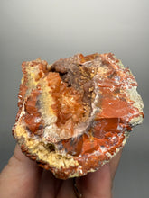Load image into Gallery viewer, Orange Scalenohedral Calcite Cluster LARGE – Emery County, Utah Collector Mineral Specimen