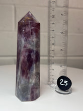 Load image into Gallery viewer, Blue Rose Quartz Obelisk Tower from Brazil • High Grade