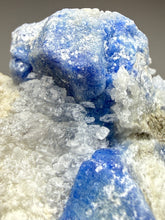 Load image into Gallery viewer, Afghanite Lazurite Specimen | Deep Blue Lapis-Grade Crystal on Matrix | Collector Display Mineral