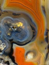 Load image into Gallery viewer, Polished Malawi Agate Half – High-Grade African Banded Agate Display Specimen