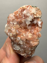 Load image into Gallery viewer, Pink Apophyllite on Red & Green Heulandite – Deccan Traps, Maharashtra, India