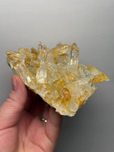 Load image into Gallery viewer, Golden Iron-Stained Himalayan Quartz Cluster | Pakistan | Collector Display Specimen