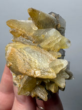 Load image into Gallery viewer, Isometric Fluorite & Scalenohedral Calcite Specimen | Pakistan Mineral Collector Display Piece